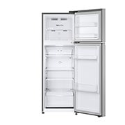 LG Refrigeradora Top Freezer 8.5pᶟ - Compresor Smart Inverter, Front door open view, vt27bpy, thumbnail 2