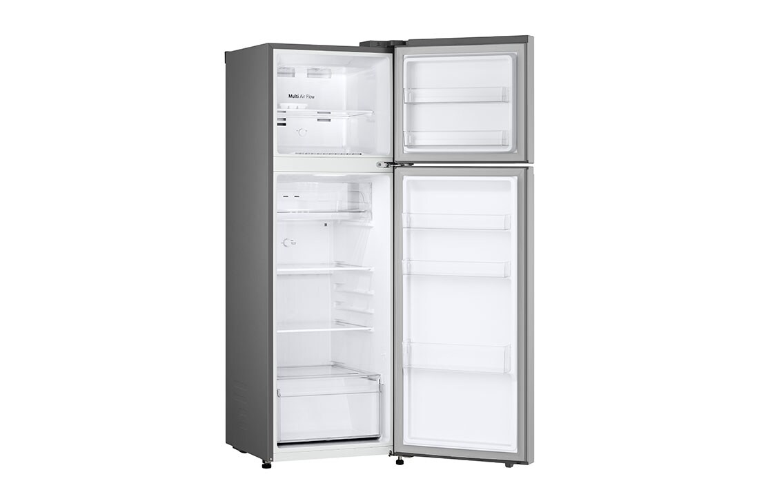 LG Refrigeradora Top Freezer 9.3pᶟ - Compresor Smart Inverter , Handle view of 217L Top Freezer Refrigerator Essence Matte Black with LinearCooling and Deodorizer., VT29BPY, thumbnail 5