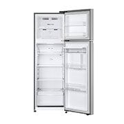 LG Refrigeradora Top Freezer 262L (Net) / 285L (Gross) LG VT29WPY Smart Linear InverterCooling™, VT38BPB_front open view with food stored, VT29WPY, thumbnail 2