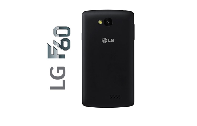 LG F60, smartphone con pantalla WVGA de 4,5'', Android 4.4 Kitkat, velocidad 4G LTE, procesador Quadcore de 1.2 ghz, cámara de 5mp con auto focus, color negro, D390, thumbnail 2