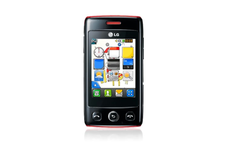 LG Acceso a redes sociales y correo, T300