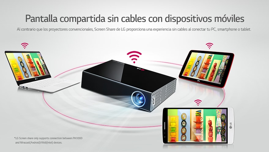 Comparte la Pantalla de tu Dispositivo Móvil sin Cables