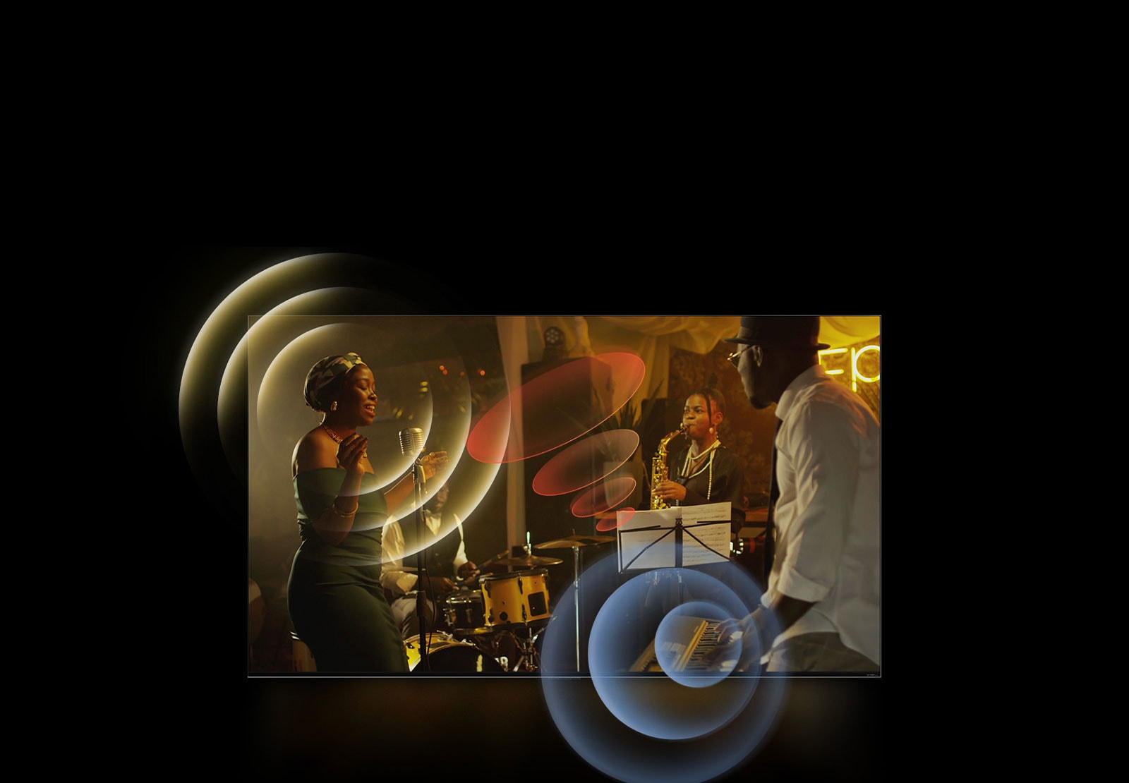 El sonido se adapta a lo que sea que veas 