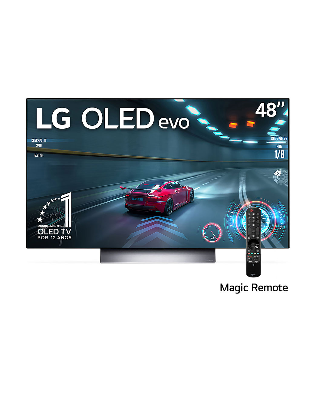 Pantalla LG OLED 48'' C3 4K SMART TV con ThinQ AI | LG Ecuador