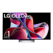 LG Pantalla LG OLED evo 65'' G3 4K SMART TV con ThinQ AI, Vista frontal con LG OLED evo, la frase: El mejor OLED del mundo por 10 años, OLED65G3PSA, thumbnail 2