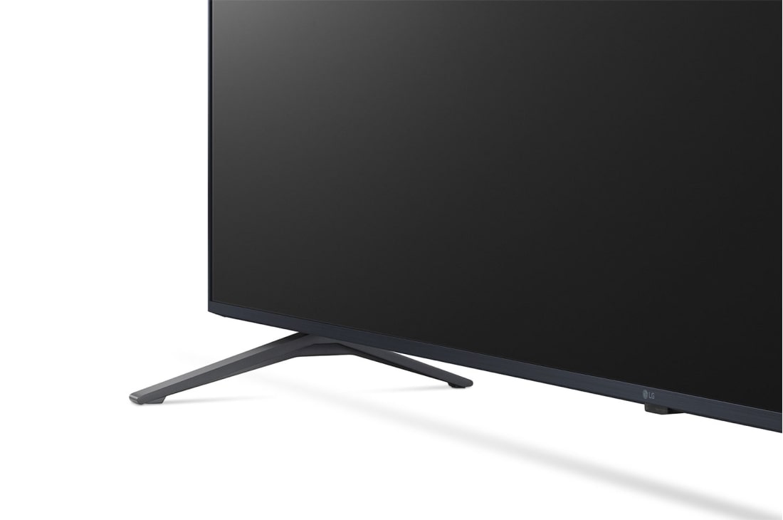 LG Pantalla LG UHD 86'' UR87 4K SMART TV con ThinQ AI, vista de primer plano del poste, 86UR8750PSA, thumbnail 6