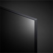 LG Pantalla LG UHD 50'' UR78 4K SMART TV con ThinQ AI, vista de primer plano del borde, 50UR7800PSB, thumbnail 8