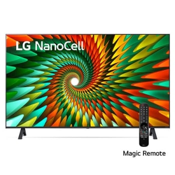 Vista frontal del televisor LG NanoCell1