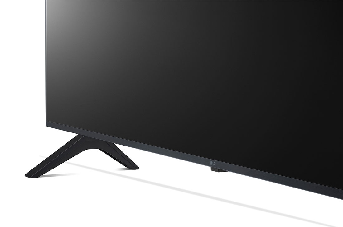 LG Pantalla LG UHD 43'' UR78 4K SMART TV con ThinQ AI, vista de primer plano del poste, 43UR7800PSB, thumbnail 6