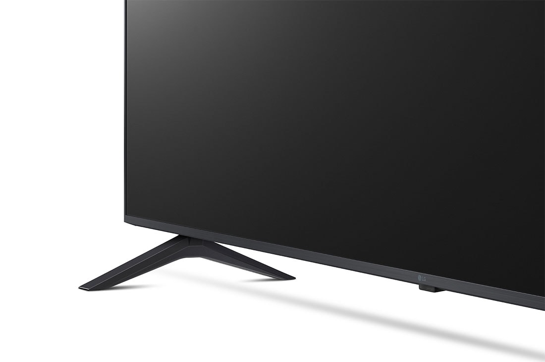 LG Pantalla LG UHD 70'' UR78 4K SMART TV con ThinQ AI, vista de primer plano del poste, 70UR7800PSB, thumbnail 6
