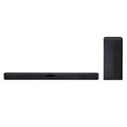 LG SN4. Barra de sonido con 300W de potencia, DTS Virtual X, HDMI , Subwoofer Inalámbrico y Bluetooth, font view, SN4, thumbnail 1
