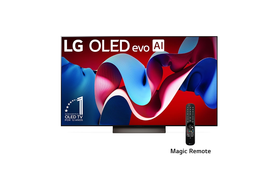 LG 55''pulgadas LG OLED evo C4 4K Smart TV 2024, Vista aérea., OLED55C4PSA