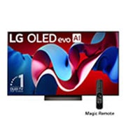 LG 55''pulgadas LG OLED evo C4 4K Smart TV 2024, Vista aérea., OLED55C4PSA, thumbnail 1