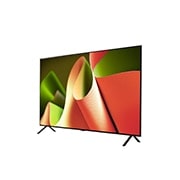 LG 55''pulgadas LG OLED B4 4K Smart TV 2024, Vista lateral izquierda del televisor LG OLED, OLED B4, OLED55B4PSA, thumbnail 3