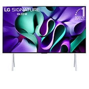 LG Televisor LG SIGNATURE OLED M4 de 97 pulgadas con transmisión de video y audio en 4K a 120&nbsp;Hz , front view, OLED97M4PSA, thumbnail 1