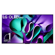 LG Televisor LG SIGNATURE OLED M4 de 97 pulgadas con transmisión de video y audio en 4K a 120 Hz , front view, OLED97M4PSA, thumbnail 3