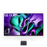 LG Televisor LG SIGNATURE OLED M4 de 97 pulgadas con transmisión de video y audio en 4K a 120 Hz , front view, OLED97M4PSA, thumbnail 4
