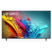 LG 86 pulgadas LG QNED85 4K UHD Smart TV 2024, Vista frontal da QNED85 com LG QNED e 2024 na tela, 86qned85tsa, thumbnail 1