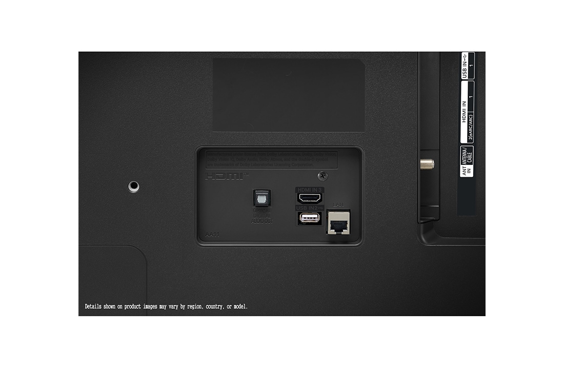 LG 65'' pulgadas LG Nano80 4K UHD Smart TV 2024, restive view, 65NANO80TSA, thumbnail 13
