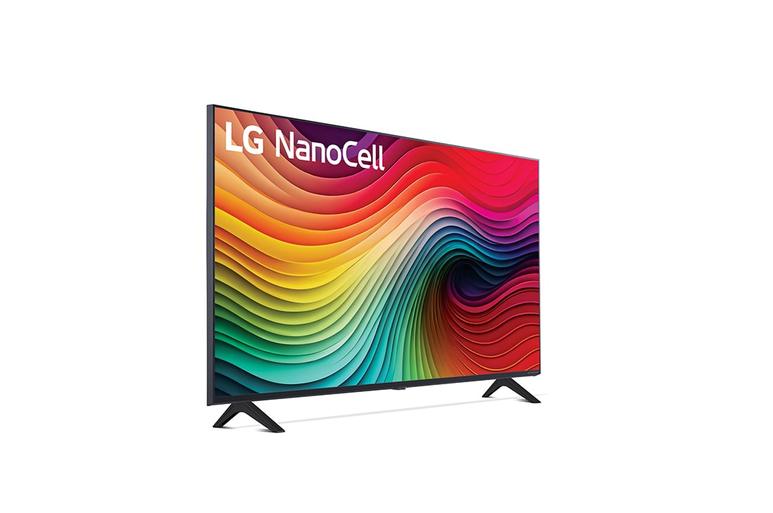 LG 50 Pulgadas LG NANO80 AI 4K Smart TV 2024, Rear view of LG NanoCell TV, NANO80, 50NANO80TSA, thumbnail 5
