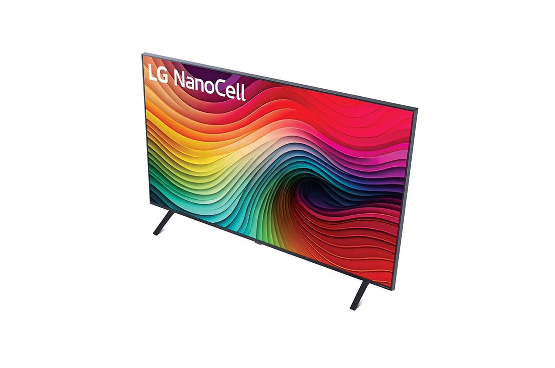 LG 55'' pulgadas LG Nano80 4K UHD Smart TV 2024, Close-up of the top edge of LG NanoCell TV, NANO80, 55NANO80TSA, thumbnail 6