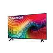 LG 55'' pulgadas LG Nano80 4K UHD Smart TV 2024, Side view of LG NanoCell TV, NANO80, 55NANO80TSA, thumbnail 4