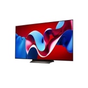 LG 42''pulgadas LG OLED evo C4 4K Smart TV 2024, Vista frontal con LG OLED evo y el emblema OLED número 1 del mundo de 11 años en la pantalla., OLED42C4PSA, thumbnail 3