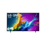 LG 75 Pulgadas LG QNED80 AI 4K Smart TV 2024, Vista frontal de LG QNED TV, QNED80 texto LG QNED y 2024 en la pantalla , 75QNED80TSA, thumbnail 1