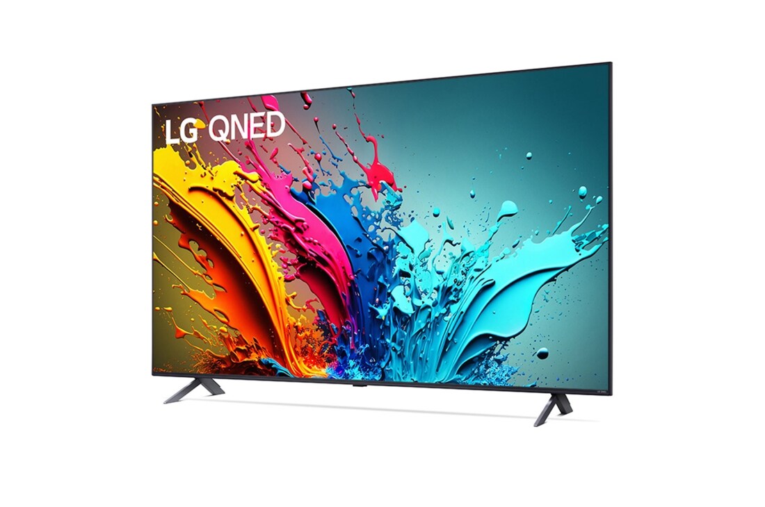 LG 75 pulgadas LG QNED90 4K UHD Smart TV 2024, side image, 75QNED90TSA, thumbnail 3
