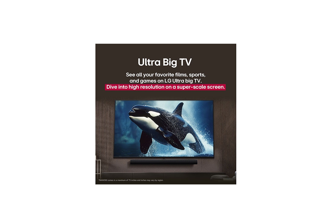 LG 65 pulgadas LG NanoCell AI NANO80 4K Smart TV 2025, LG TV con una , 65NANO80ASA, thumbnail 8