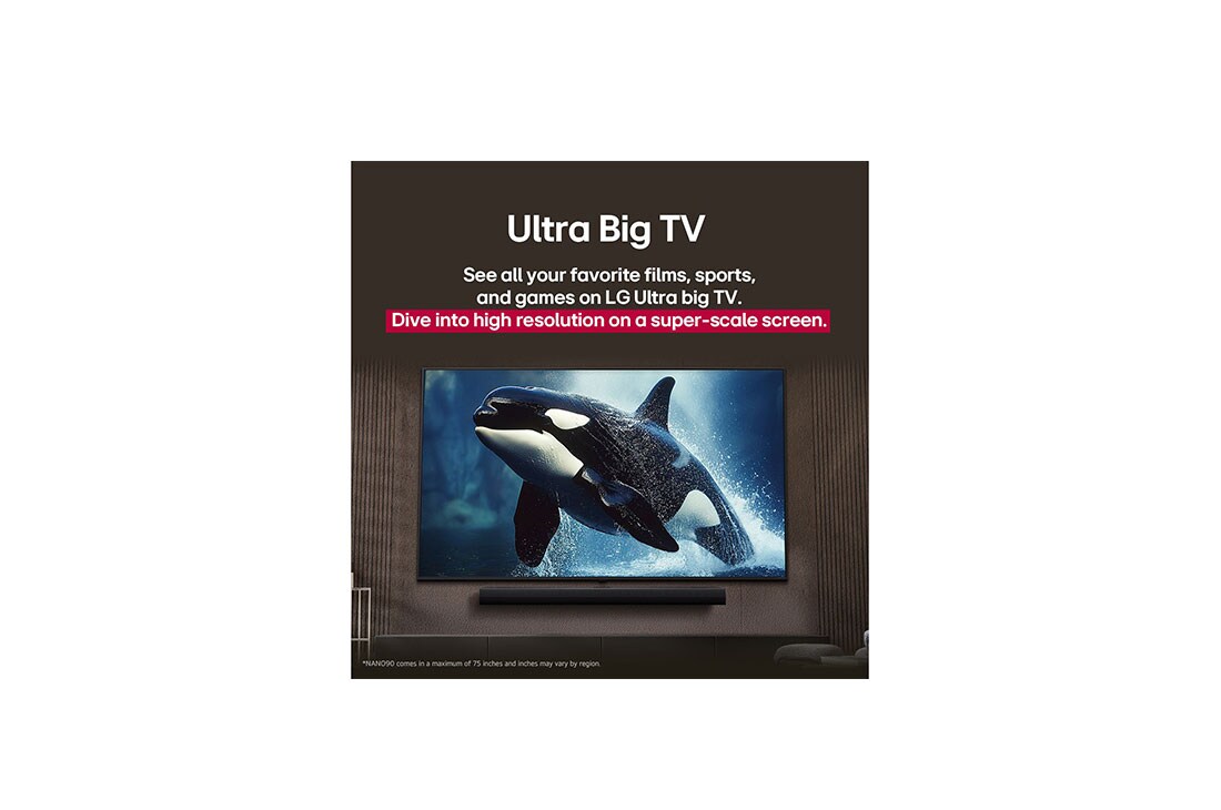 LG 50 pulgadas LG NanoCell AI NANO80 4K Smart TV 2025, LG TV con una , 50NANO80ASA, thumbnail 8