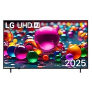 LG 60 pulgadas LG UHD AI UA75 AI 4K Smart TV 2025, front view, 60UA7500PSA, thumbnail 1