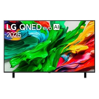 Vista de frente del TV LG QNED evo QNED851