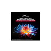 LG 100 pulgadas LG QNED evo AI QNED86 4K Smart TV 2025, Flor holográfica en 3D con diferentes sombras y tonos sobre fondo negro. La definición y el detalle de la flor resaltan la capacidad del MiniLED de QNED de producir imágenes con color, brillo y contra, 100QNED86AS, thumbnail 6