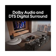 LG Barra de sonido LG S40T 300W 2.1 canales AI Sound Pro WOW Interface Dolby Digital , Dobly audio and DTS digital surround , S40T, thumbnail 13