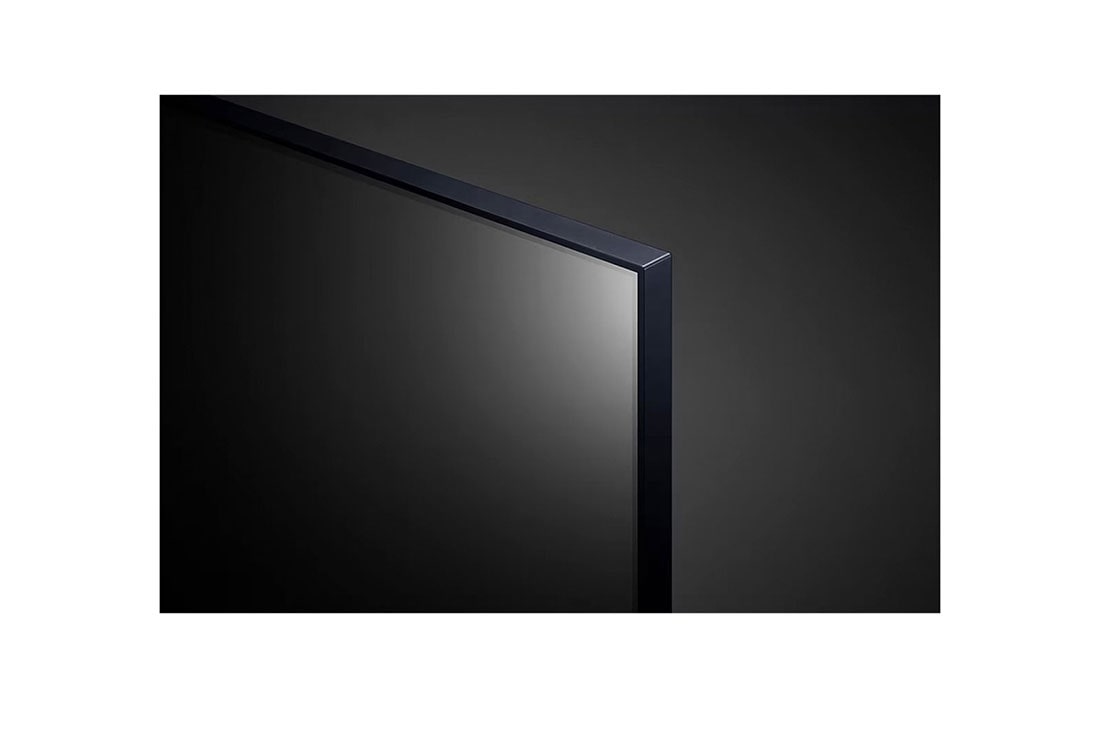 LG Pantalla LG AI SMART TV 43 pulgadas webOS SMART TV 2024 con ThinQ AI 43LR67PSA, Close-up of the top edge of LG FHD TV, LR67, 43LR6700PSA, thumbnail 4