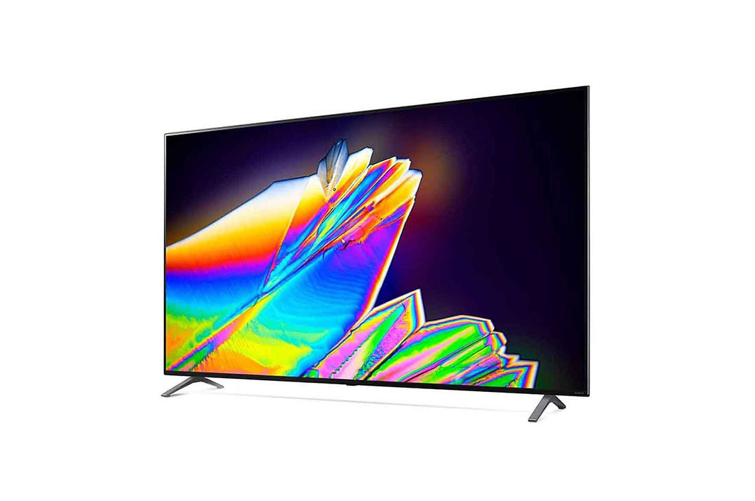LG TV 75'' 8K | NanoCell TV | SMART TV | Colores Puros en 8K Real | Procesador AI α9 Gen 3 | ThinQ™ AI | Dolby Vision - Atmos | Entretenimiento sin limites , 30 degree side view with infill image, 75NANO95SNA, thumbnail 2
