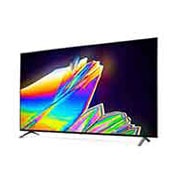 LG TV 75'' 8K | NanoCell TV | SMART TV | Colores Puros en 8K Real | Procesador AI α9 Gen 3 | ThinQ™ AI | Dolby Vision - Atmos | Entretenimiento sin limites , 30 degree side view with infill image, 75NANO95SNA, thumbnail 2
