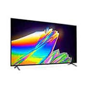 LG TV 75'' 8K | NanoCell TV | SMART TV | Colores Puros en 8K Real | Procesador AI α9 Gen 3 | ThinQ™ AI | Dolby Vision - Atmos | Entretenimiento sin limites , 60 degree side view with infill image, 75NANO95SNA, thumbnail 6