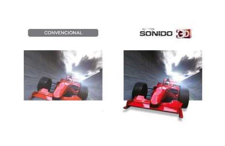 Reproducción de discos 3D Blu-Ray en Full HD