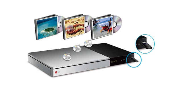 Grabación y reproducción directa USB1