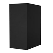 LG 3.1.2-kanaliline SoundBar audiosüsteem koos Dolby Atmos ja 380W heliväljund, parempoolne vaade bassikõlarile 30-kraadise nurga alt, SN7Y, thumbnail 11
