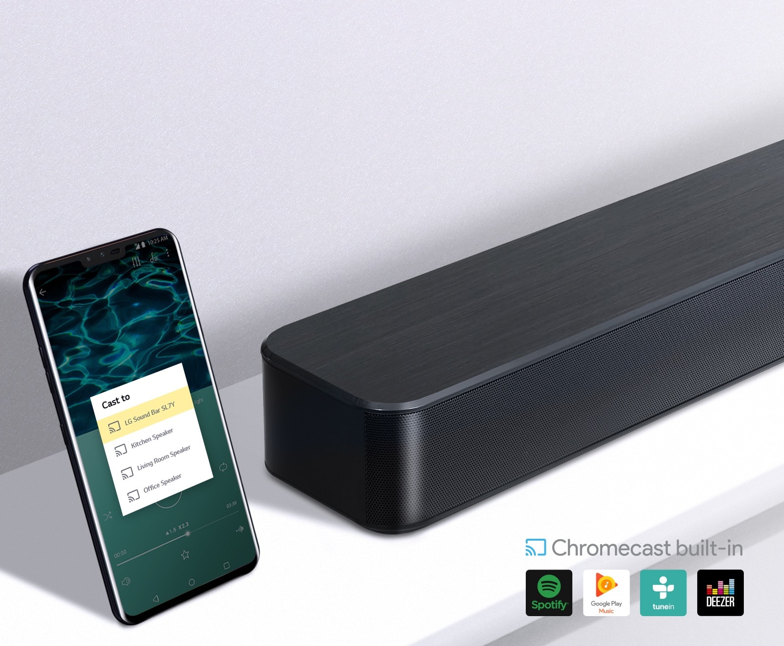 Sisseehitatud Chromecast1