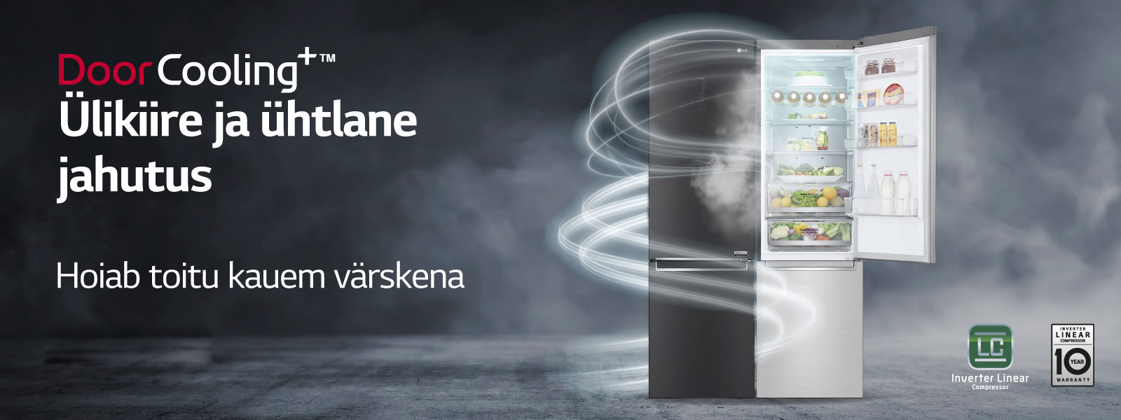 Sügavkülmikud - Külmikud sügavkülmkappidega | LG Eesti