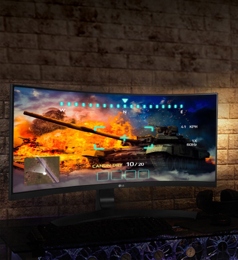 21:9 nõgus UltraWide™  IPS ekraanil