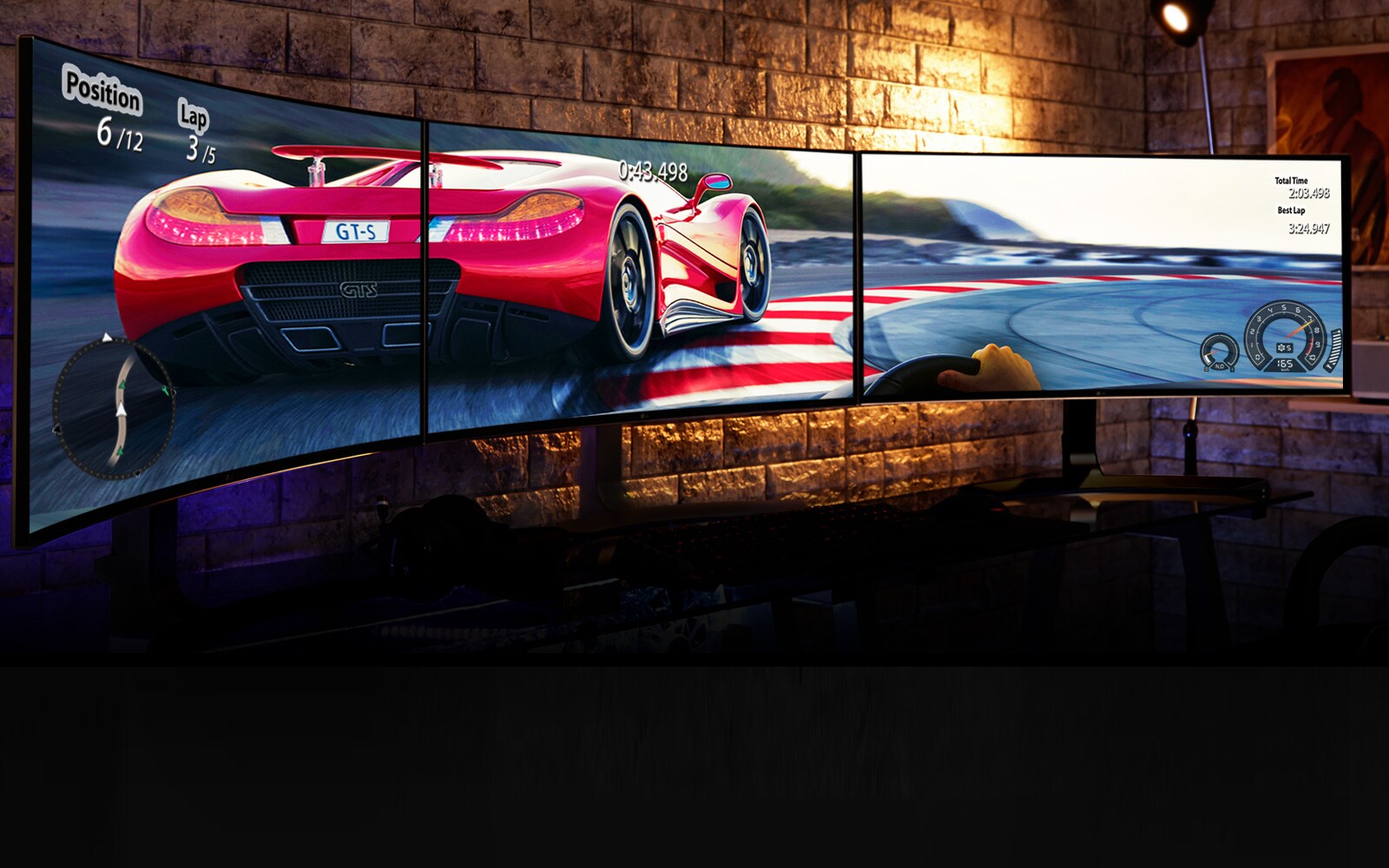 21:9 nõgus UltraWide™ QHD IPS ekraanil