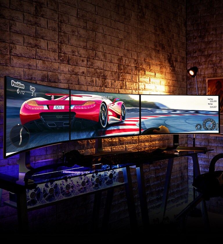 21:9 nõgus UltraWide™ QHD IPS ekraanil