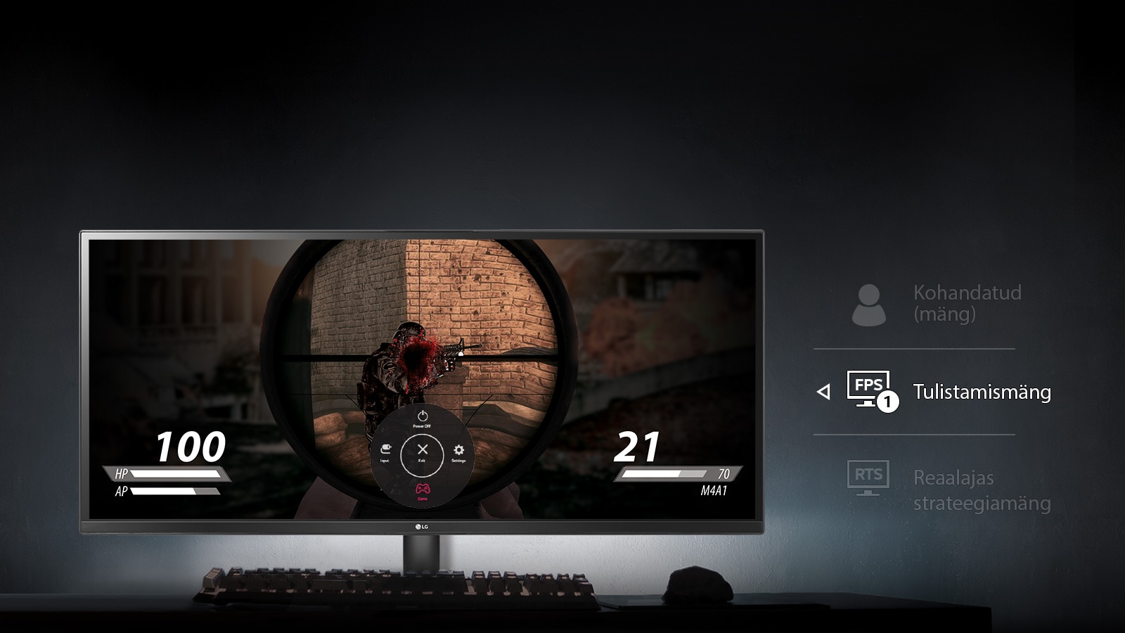 Optimeeritud seaded kõikidele mängudele1