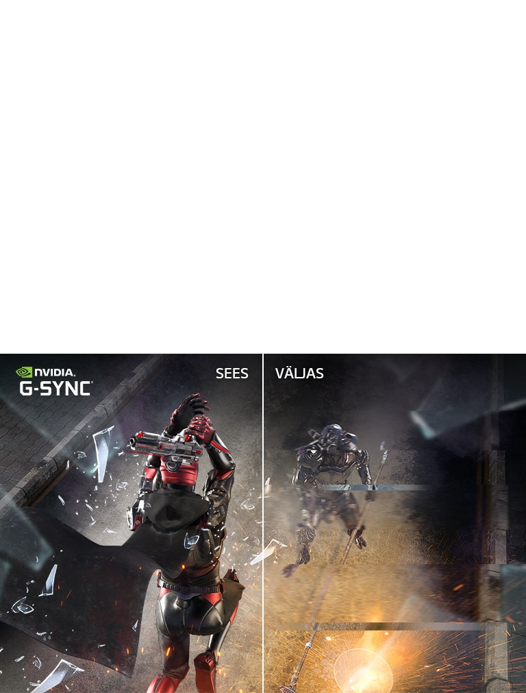 NVIDIA sertifitseeritud ühilduvus G-Sync®-iga2