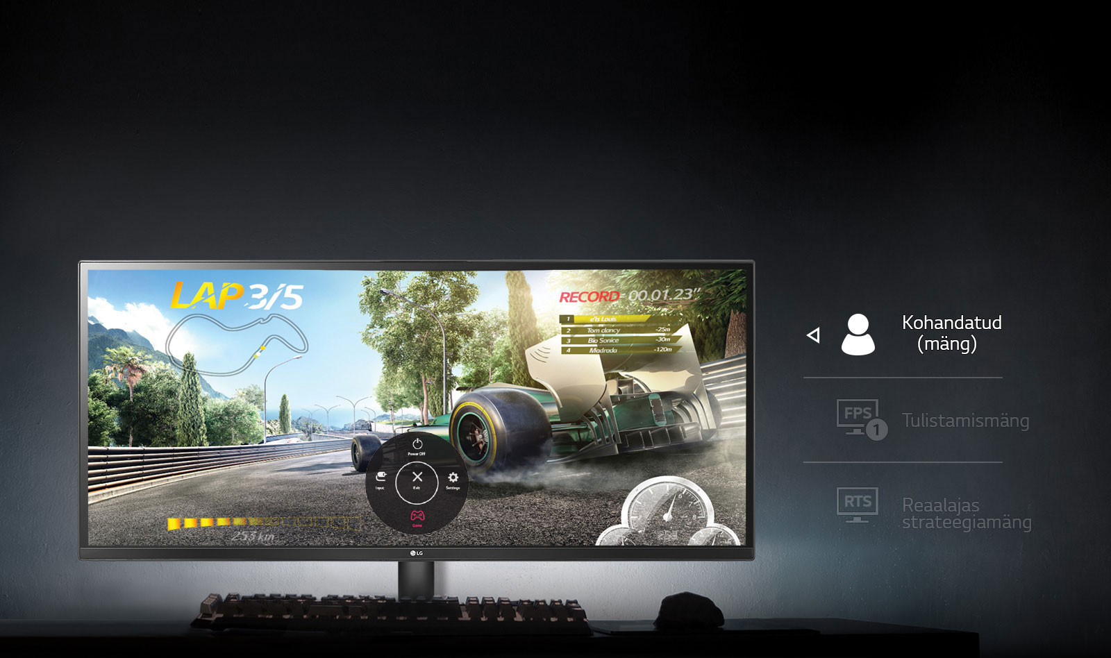 Optimeeritud seaded kõikidele mängudele1